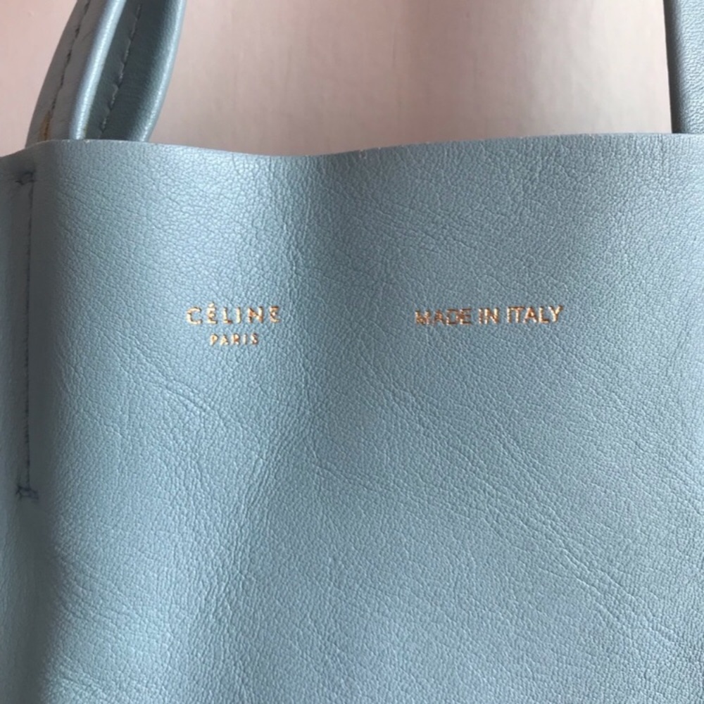 Celine Phoebe Philo Bicolor Vertical Cabas Tote - Picture 2 of 7